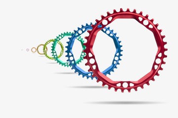 Bicycle Chainrings photography