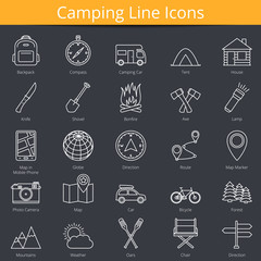 Camping Icons