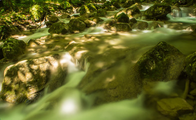 Rivière l'Alloix - Chartreuse - Isère.