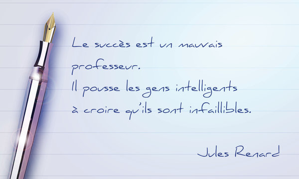 Citation de d&eacute;veloppement personnel : Jules Renard