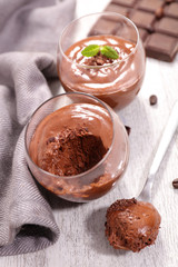 chocolate mousse