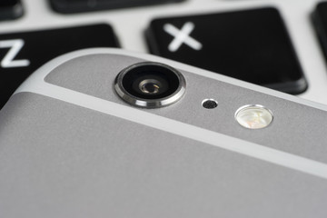 Fototapeta premium Close-up camera phone