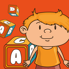 kids and toys design, vector illustration eps10 graphic 