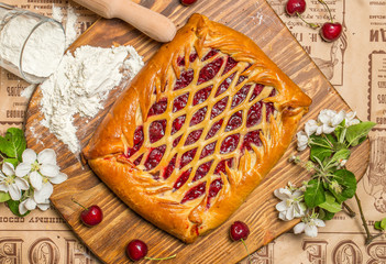 pie with onions and eggs