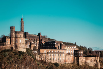 Fototapeta premium Castle in Edinburgh, Scotland
