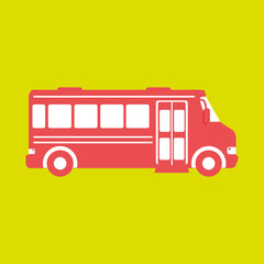 travel by bus design, vector illustration eps10 graphic 