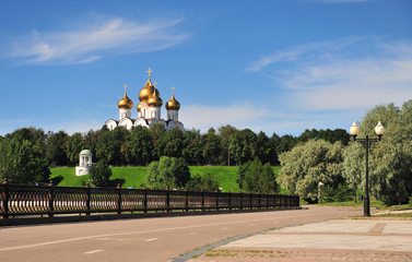 Riverside of Yaroslavl city park