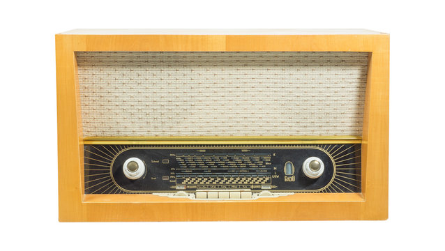 sehr schönes altes radio der 50er jahre