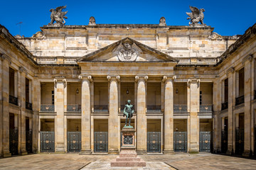Obraz premium Courtyard of Colombian Capitol and Congress, Bogota - Colombia