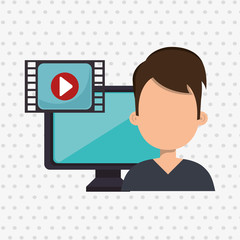 social media marketing design, vector illustration eps10 graphic 