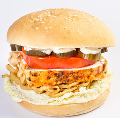 The perfect hamburger.