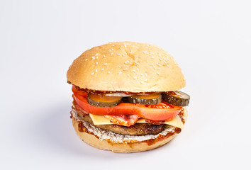 The perfect hamburger.