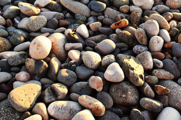 stones on the beach