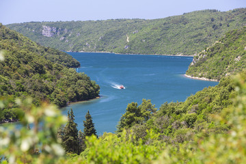 Kroatien, Istrien, Limfjord
