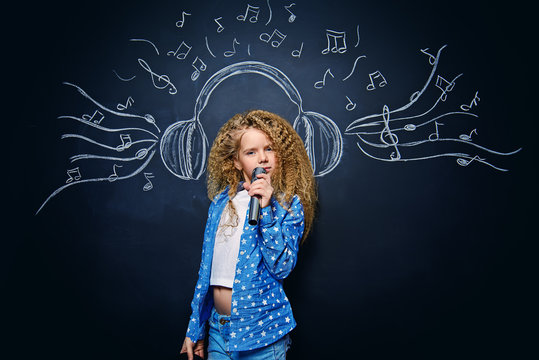 girl singing