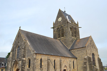 Fototapeta premium Sainte-Mère église paratutiste