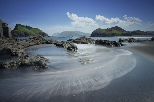 Payangan beach, Jember, East Java, Indonesia