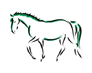 A symbolic horse 6