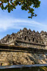 Fototapeta premium Borobudur Buddist Temple - island Java Indonesia