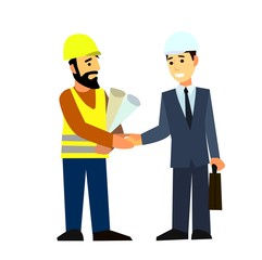 Construction Engineering Industrial Workers Project Manager.