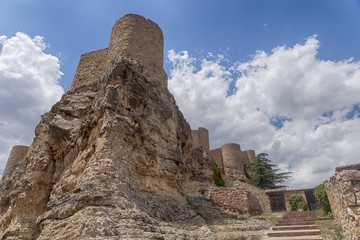 Castillo de Albarracín en la provincia de Teruel, España