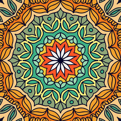 Color Mandala. Sample Background