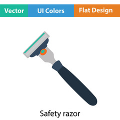 Safety razor icon