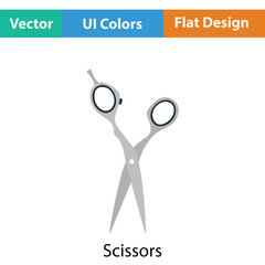 Hair scissors icon