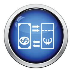 Currency exchange icon