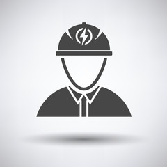 Electric engineer icon