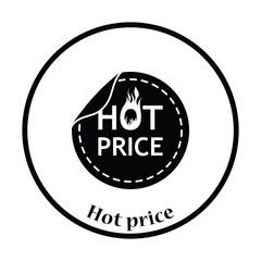Hot price icon