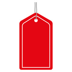 Label concept represented by tag icon. isolated and flat illustration 