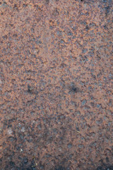 rust on the old steel plate texture and background stock