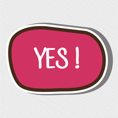 bubble text message design, vector illustration eps10 graphic 