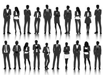 Vector UI Illustration Business People Concept