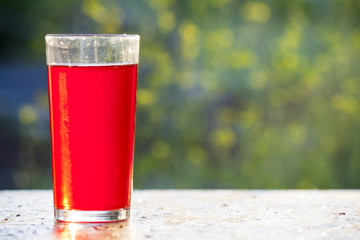 Red cherry juice