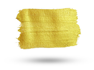 abstract gold texture on white paper