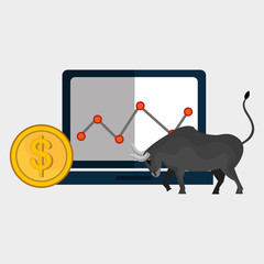 stock exchange design, vector illustration eps10 graphic 