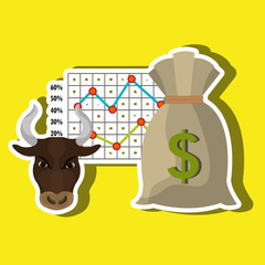 stock exchange design, vector illustration eps10 graphic 