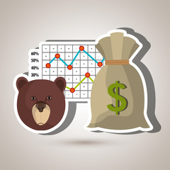 stock exchange design, vector illustration eps10 graphic 