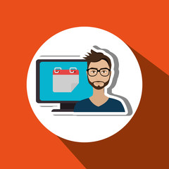 social network user design, vector illustration eps10 graphic 