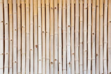 Tissu par mètre Bambou Old bamboo wall texture background