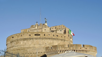 Fototapeta na wymiar Sant'Angelo castle/Roma