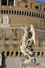 Obraz premium Sant'Angelo sculpture/Roma