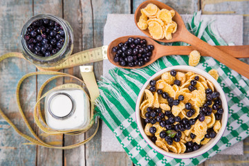 cornflake with  bilberry