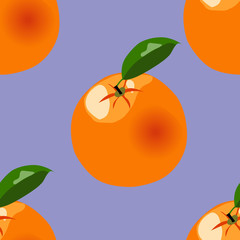 Vector orange pattern