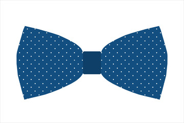 blue butterfly tie