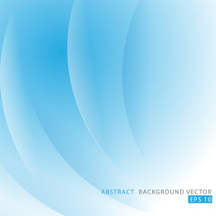 Blue abstract background. Curve line concept vector design