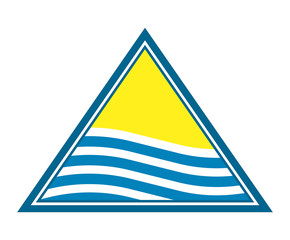 Summer sea icon