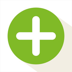 Obraz premium plus button vector